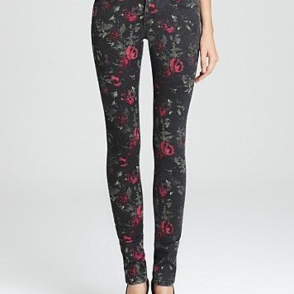 Joe's Jeans Denim - Joe's The Skinny Electric Floral Print Jeans Sz 27